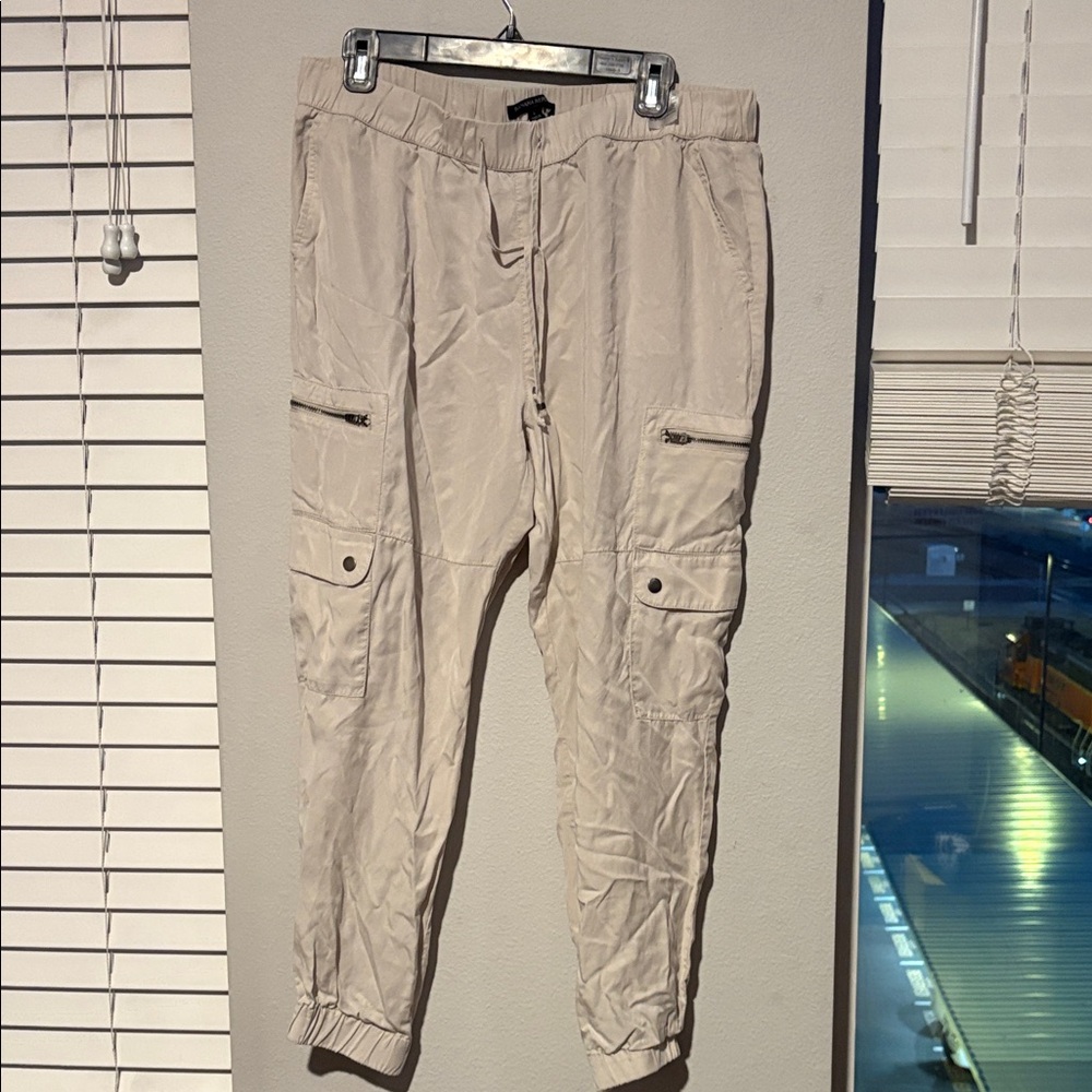 Banana Republic Light Tan Cargo Pants
